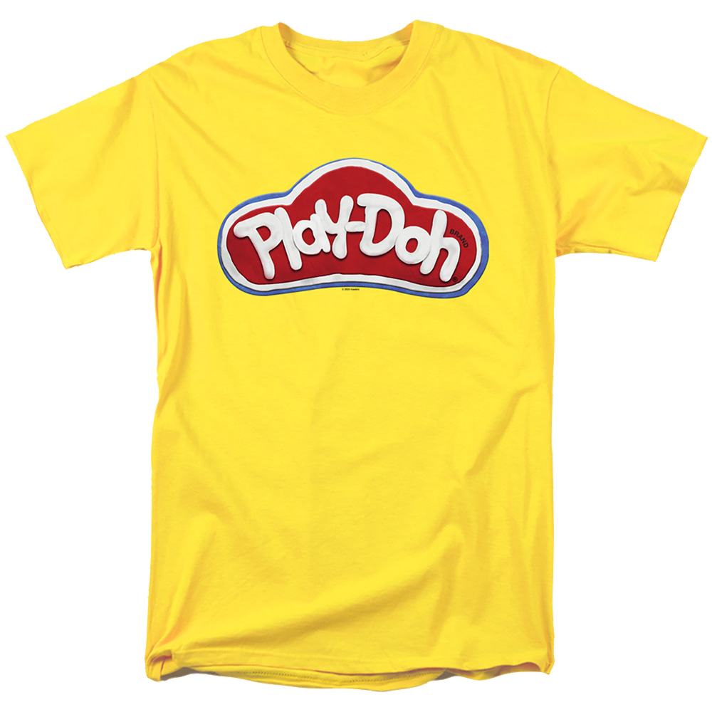 Play-doh Logo In Doh - Men's Regular Fit T-Shirt Men's Regular Fit T-Shirt Play-doh