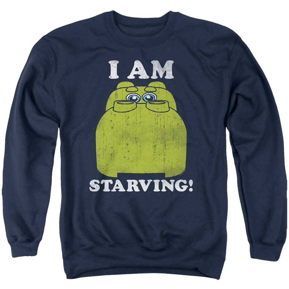 Hungry Hungry Hippos I'm Starving - Men's Crewneck Sweatshirt Men's Crewneck Sweatshirt Hungry Hungry Hippos