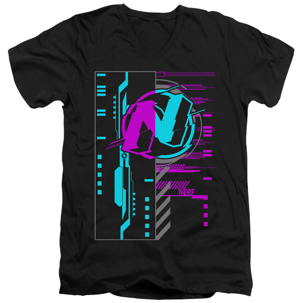 Nerf Cyber - Men's V-Neck T-Shirt Men's V-Neck T-Shirt Nerf