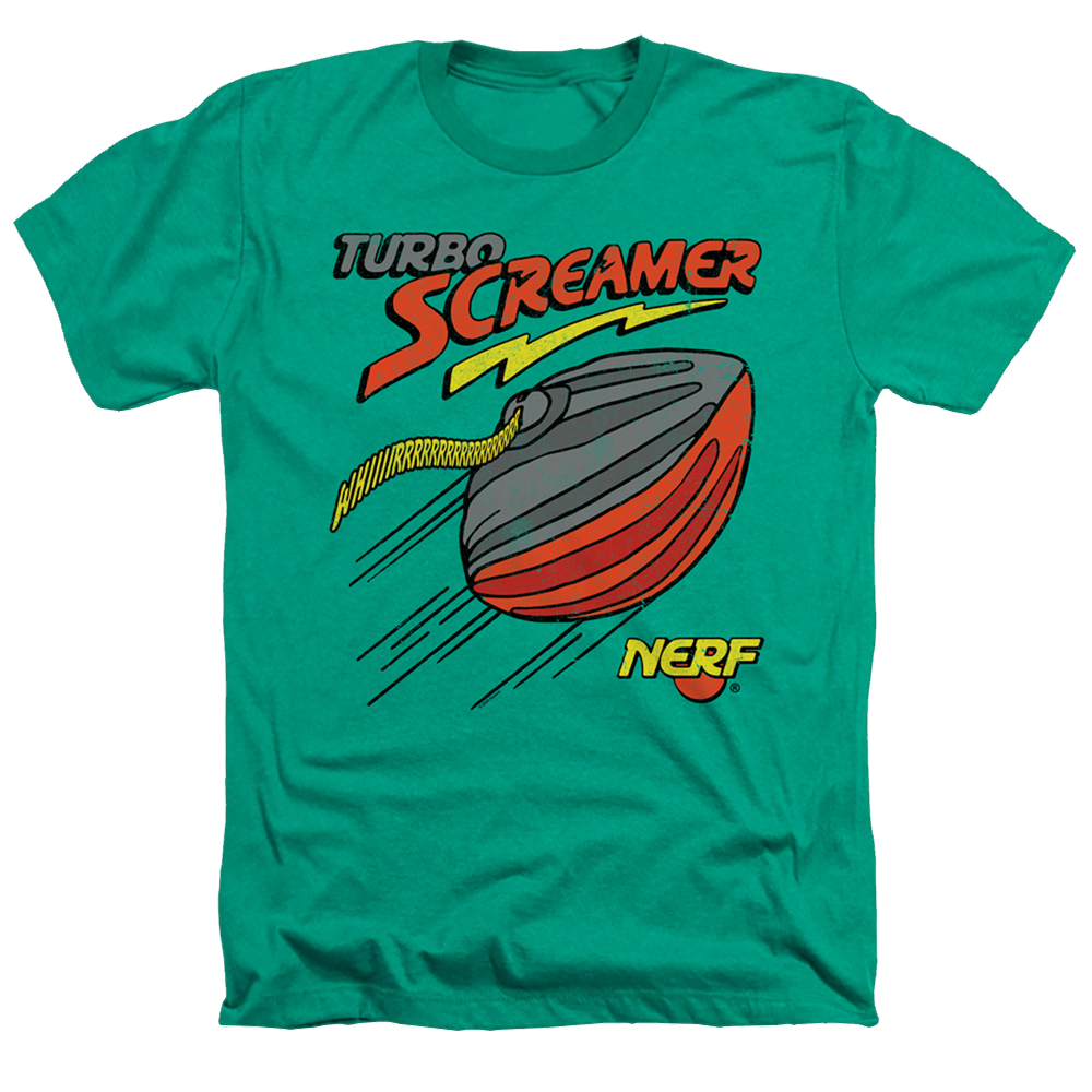 Nerf Turbo Screamer - Men's Heather T-Shirt Men's Heather T-Shirt Nerf
