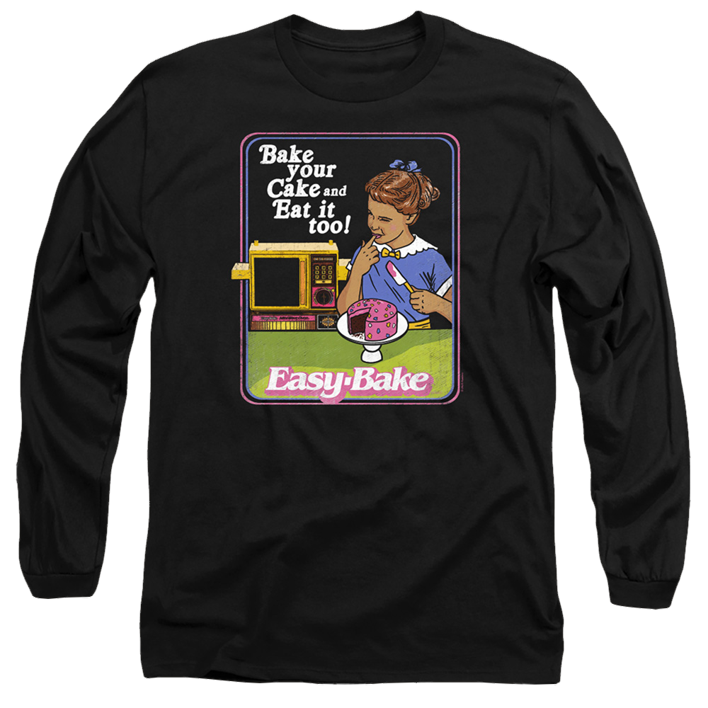 Easy Bake Oven Bake Your Cake - Men's Long Sleeve T-Shirt Men's Long Sleeve T-Shirt Easy Bake Oven
