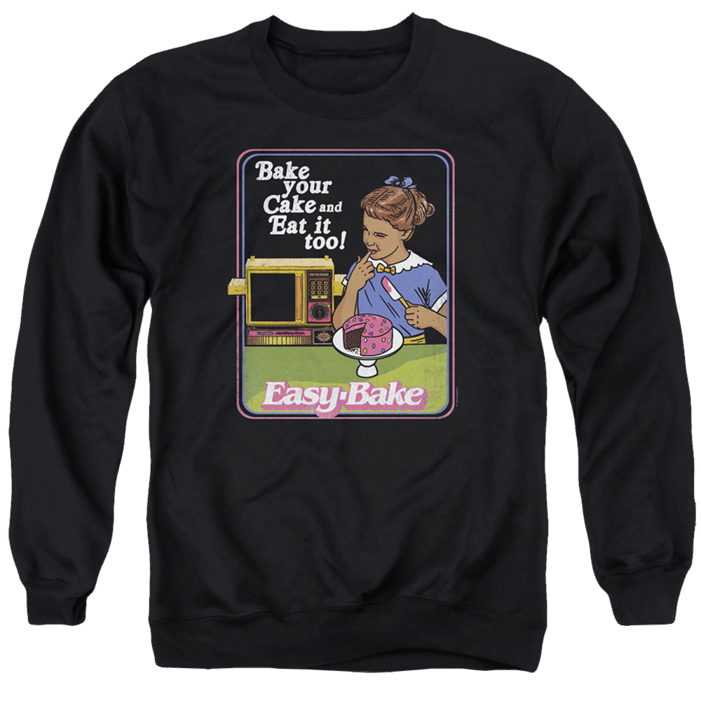 Easy Bake Oven Bake Your Cake - Men's Crewneck Sweatshirt Men's Crewneck Sweatshirt Easy Bake Oven