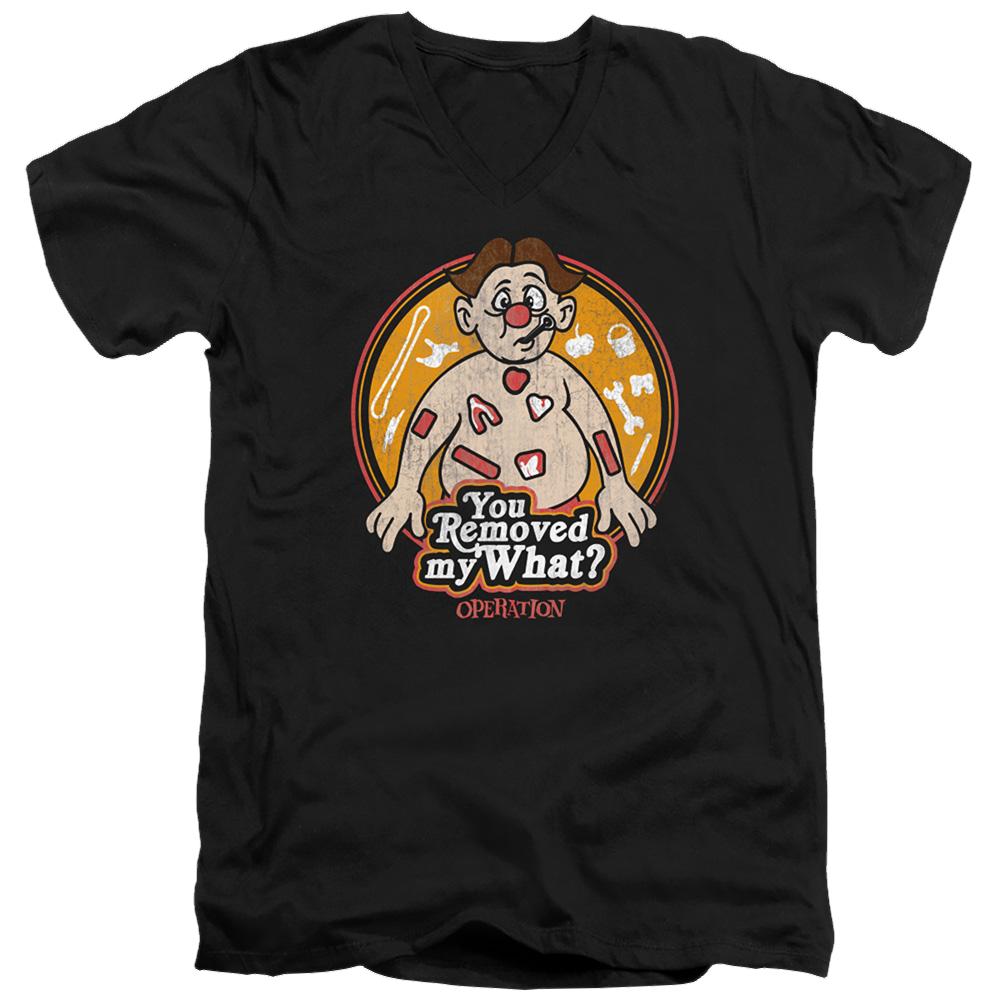 Operation You Removed My What - Men's V-Neck T-Shirt Men's V-Neck T-Shirt Operation