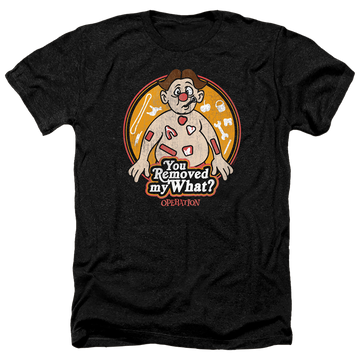 Operation You Removed My What - Men's Heather T-Shirt Men's Heather T-Shirt Operation