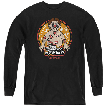 Operation You Removed My What - Youth Long Sleeve T-Shirt Youth Long Sleeve T-Shirt Operation
