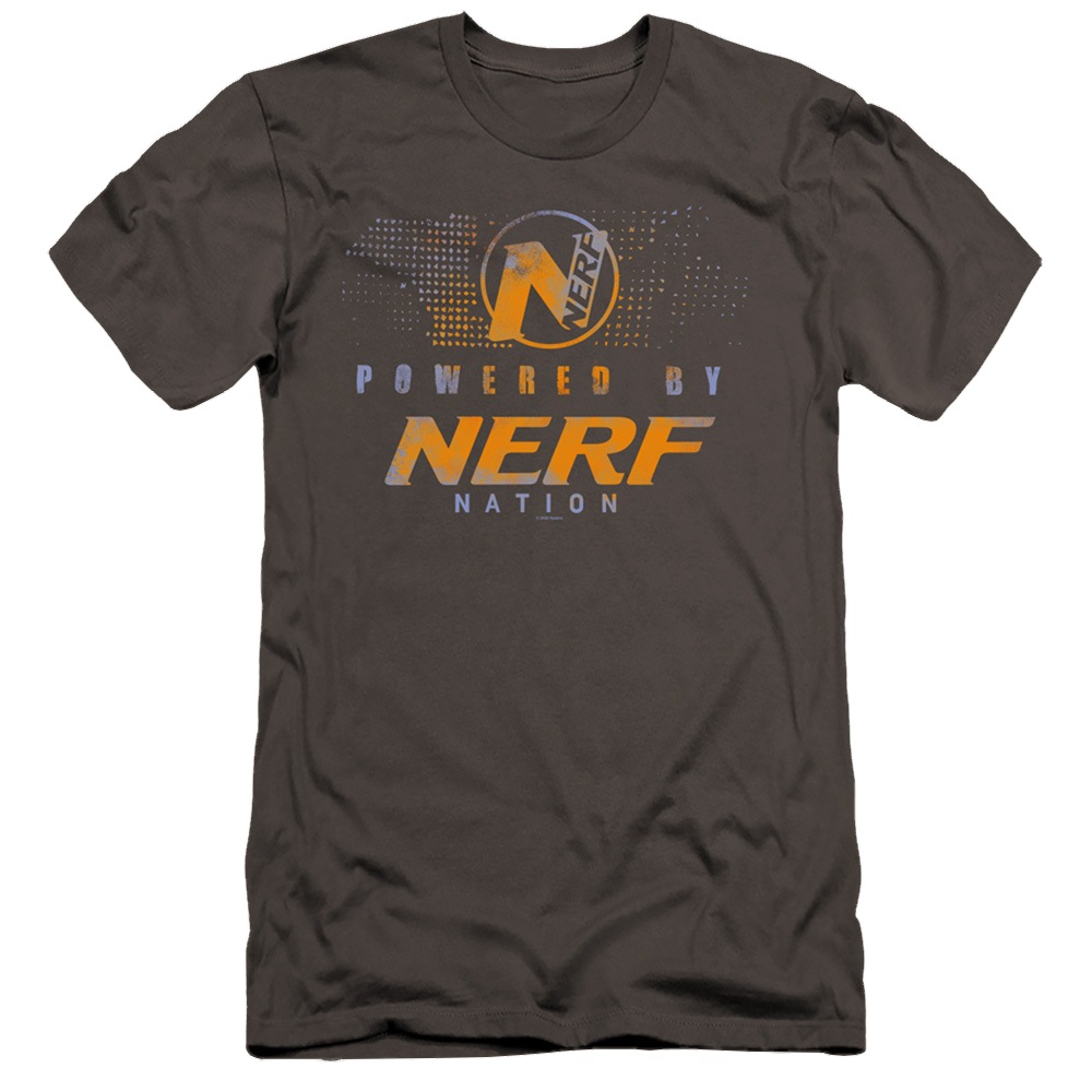 Nerf Powered By Nerf Nation - Men's Premium Slim Fit T-Shirt Men's Premium Slim Fit T-Shirt Nerf