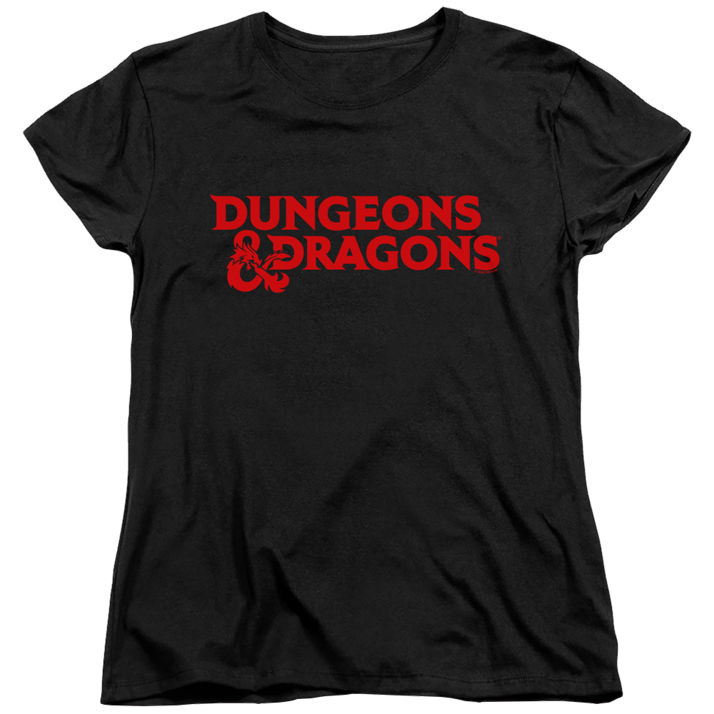 Dungeons & Dragons Type Logo - Women's T-Shirt Women's T-Shirt Dungeons & Dragons