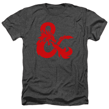 Dungeons & Dragons Ampersand Logo - Men's Heather T-Shirt Men's Heather T-Shirt Dungeons & Dragons