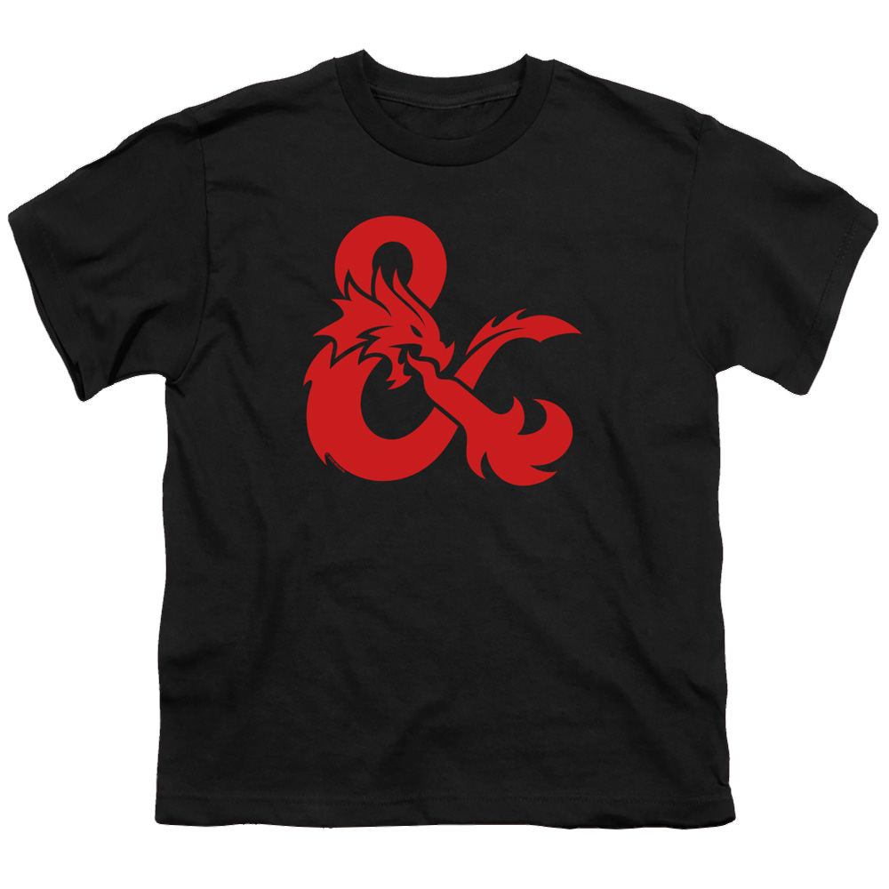 Dungeons & Dragons Ampersand Logo - Youth T-Shirt Youth T-Shirt (Ages 8-12) Dungeons & Dragons