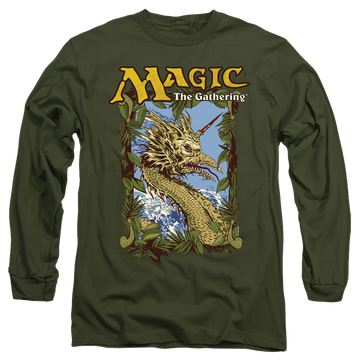 Magic the Gathering Mirage Deck Art - Men's Long Sleeve T-Shirt Men's Long Sleeve T-Shirt Magic the Gathering