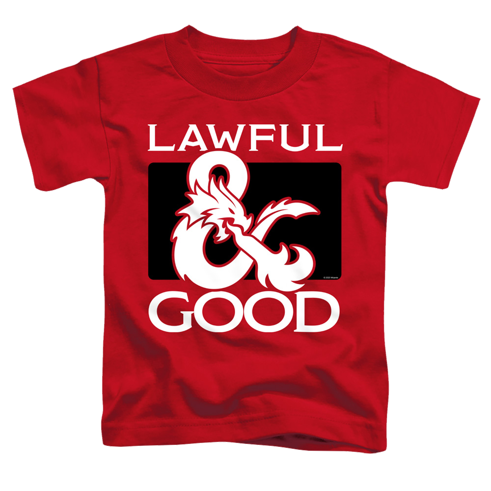 Dungeons & Dragons Lawful Good - Toddler T-Shirt Toddler T-Shirt Dungeons & Dragons