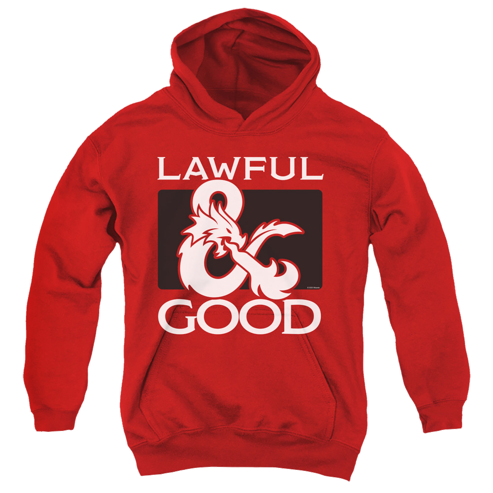 Dungeons & Dragons Lawful Good - Youth Hoodie Youth Hoodie (Ages 8-12) Dungeons & Dragons