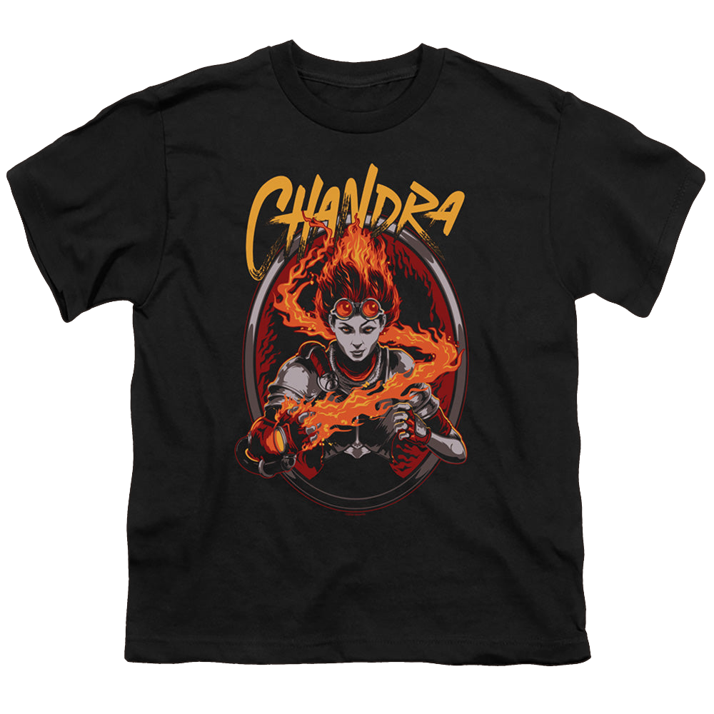 Magic the Gathering Chandra - Youth T-Shirt Youth T-Shirt (Ages 8-12) Magic the Gathering