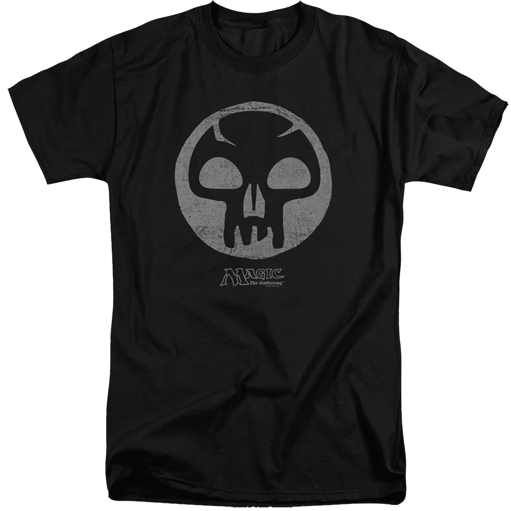 Magic the Gathering Black Symbol - Men's Tall Fit T-Shirt Men's Tall Fit T-Shirt Magic the Gathering