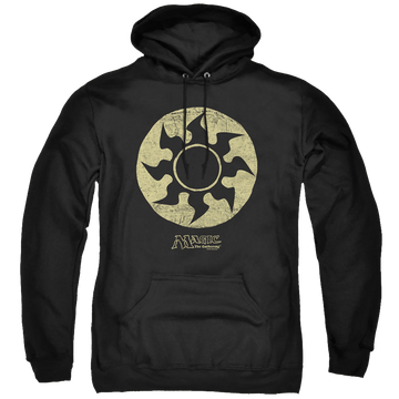 Magic the Gathering White Symbol - Pullover Hoodie Pullover Hoodie Magic the Gathering