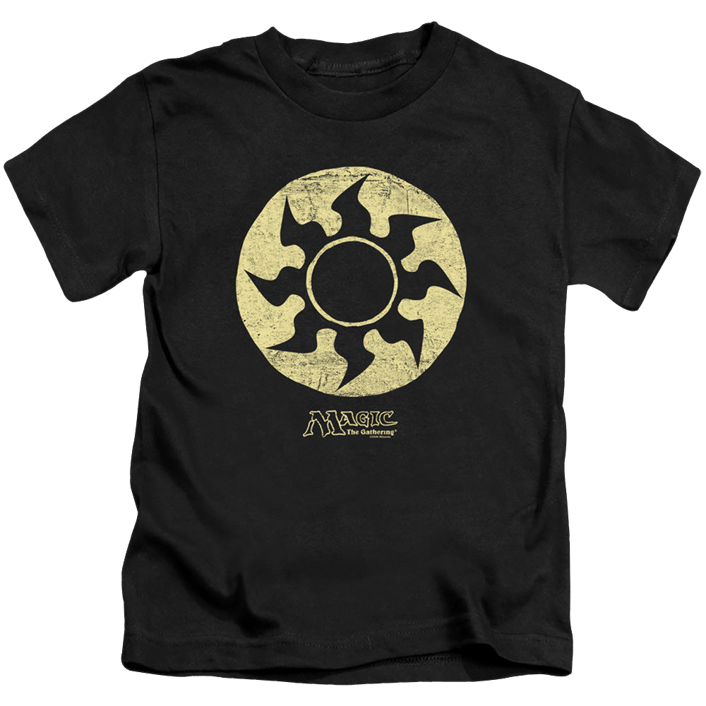 Magic the Gathering White Symbol - Kid's T-Shirt Kid's T-Shirt (Ages 4-7) Magic the Gathering