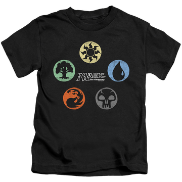Magic the Gathering 5 Colors - Kid's T-Shirt Kid's T-Shirt (Ages 4-7) Magic the Gathering