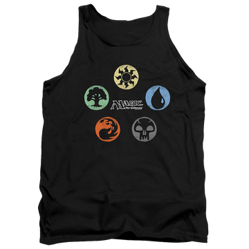 Magic the Gathering 5 Colors - Men's Tank Top Men's Tank Magic the Gathering