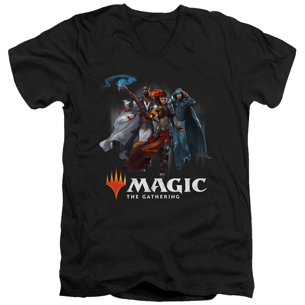 Magic the Gathering Planeswalkers - Men's V-Neck T-Shirt Men's V-Neck T-Shirt Magic the Gathering