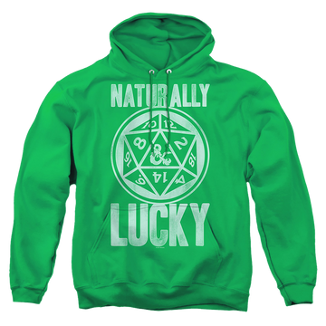 Dungeons & Dragons Naturally Lucky - Pullover Hoodie Pullover Hoodie Dungeons & Dragons