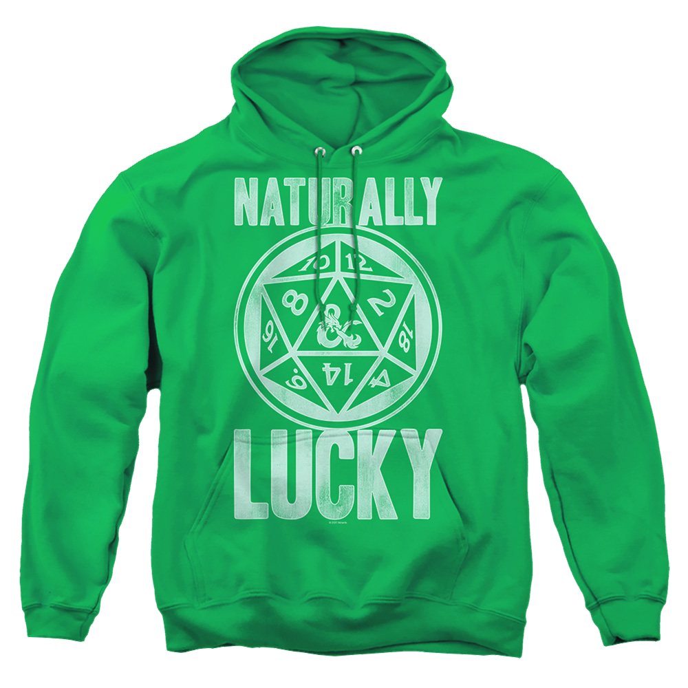 Dungeons & Dragons Naturally Lucky - Pullover Hoodie Pullover Hoodie Dungeons & Dragons
