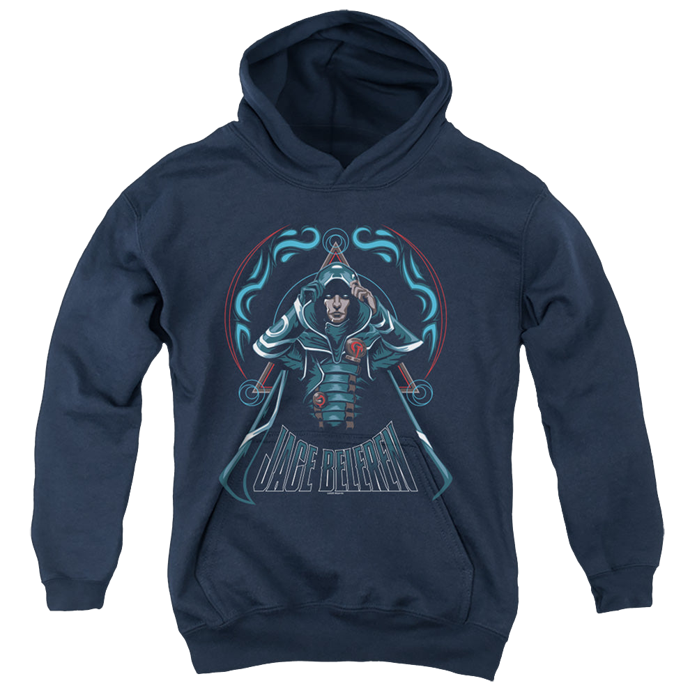 Magic the Gathering Jace - Youth Hoodie Youth Hoodie (Ages 8-12) Magic the Gathering