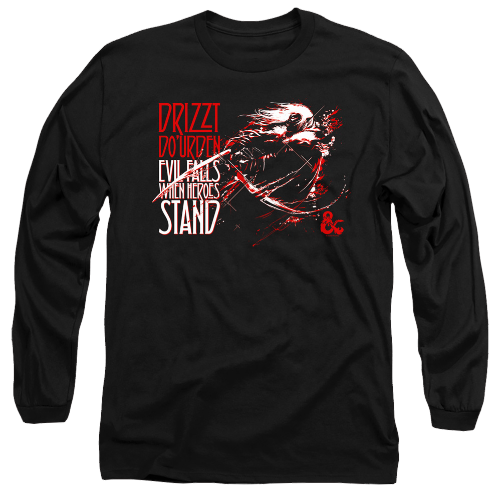Dungeons & Dragons Evil Falls - Men's Long Sleeve T-Shirt Men's Long Sleeve T-Shirt Dungeons & Dragons