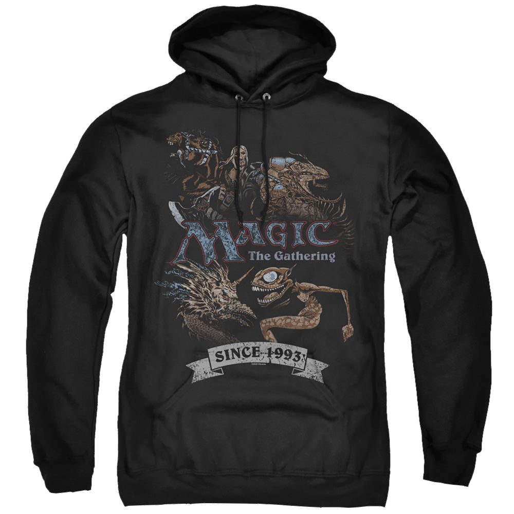 Magic the Gathering Four Pack Retro - Pullover Hoodie Pullover Hoodie Magic the Gathering