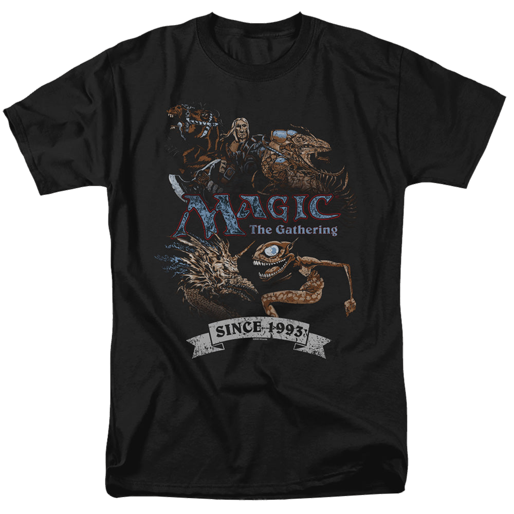 Magic the Gathering Four Pack Retro - Men's Regular Fit T-Shirt Men's Regular Fit T-Shirt Magic the Gathering