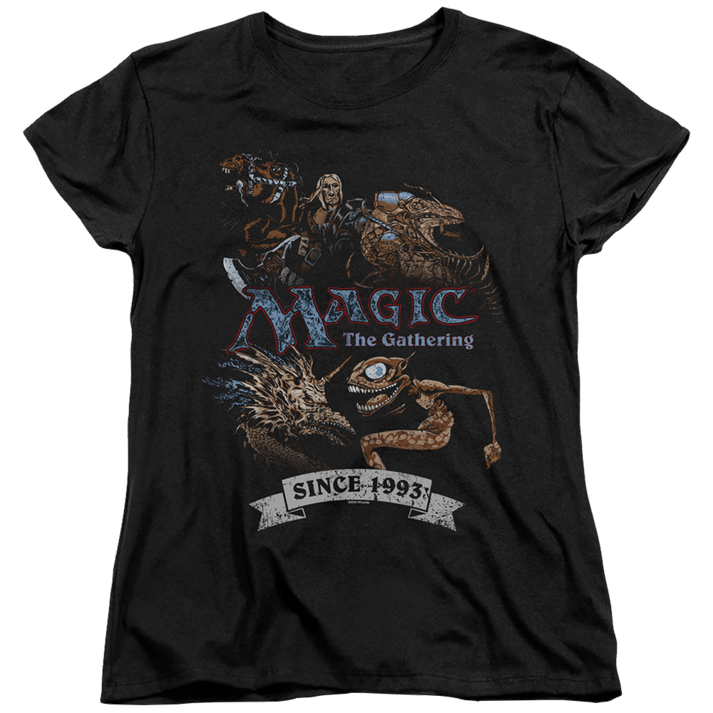 Magic the Gathering Four Pack Retro - Women's T-Shirt Women's T-Shirt Magic the Gathering