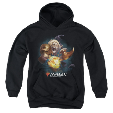 Magic the Gathering Ajani - Youth Hoodie Youth Hoodie (Ages 8-12) Magic the Gathering