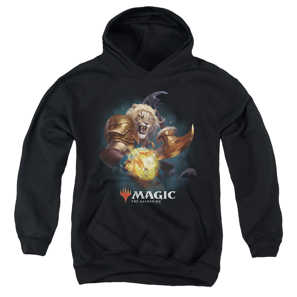 Magic the Gathering Ajani - Youth Hoodie Youth Hoodie (Ages 8-12) Magic the Gathering