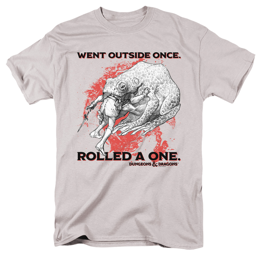 Dungeons & Dragons ROLLED A ONE - Men's Regular Fit T-Shirt Men's Regular Fit T-Shirt Dungeons & Dragons