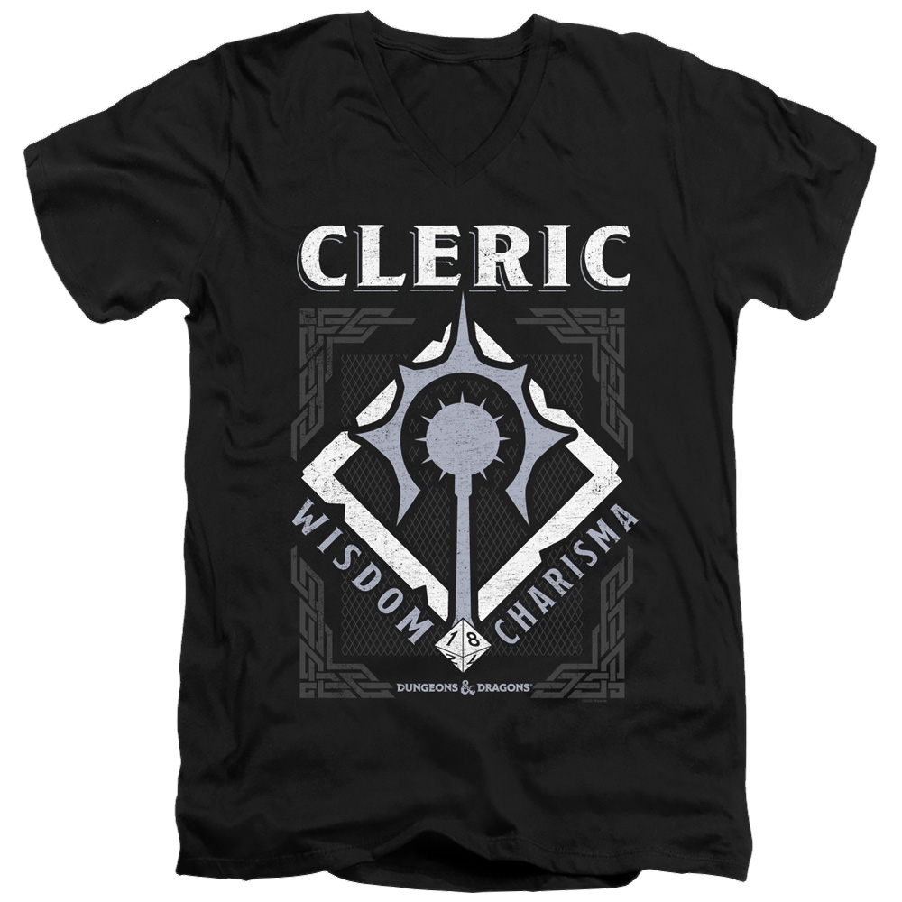 Dungeons & Dragons Cleric - Men's V-Neck T-Shirt Men's V-Neck T-Shirt Dungeons & Dragons