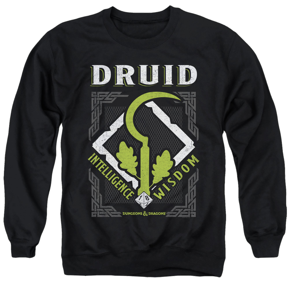 Dungeons & Dragons Druid - Men's Crewneck Sweatshirt Men's Crewneck Sweatshirt Dungeons & Dragons