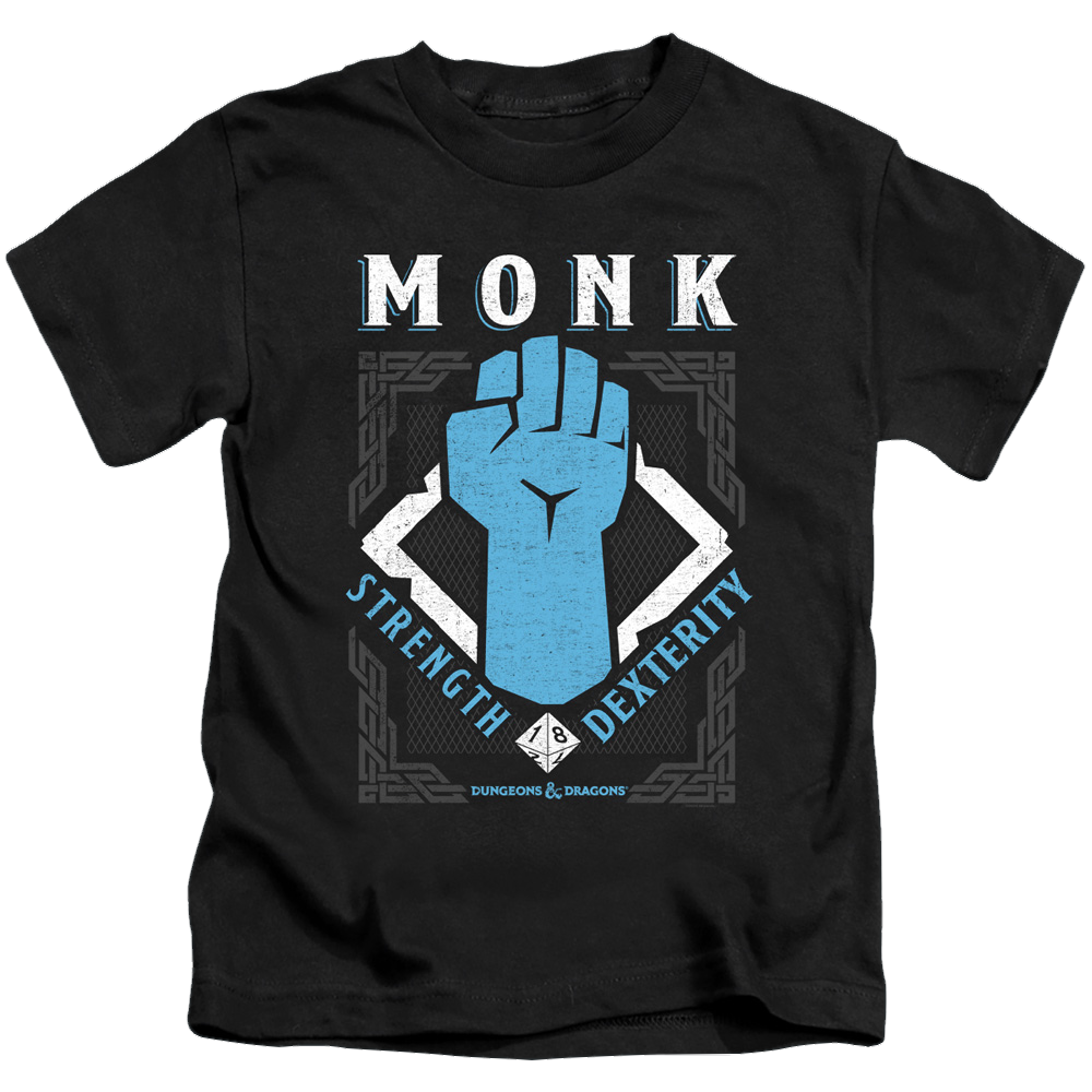 Dungeons & Dragons Monk - Kid's T-Shirt Kid's T-Shirt (Ages 4-7) Dungeons & Dragons