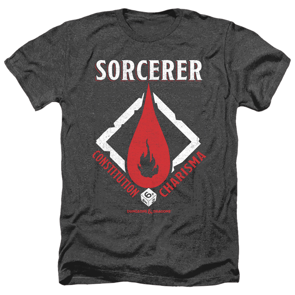 Dungeons & Dragons Sorcerer - Men's Heather T-Shirt Men's Heather T-Shirt Dungeons & Dragons