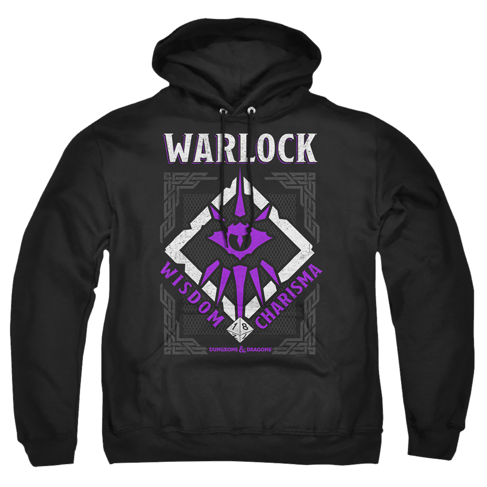 Dungeons & Dragons Warlock - Pullover Hoodie Pullover Hoodie Dungeons & Dragons