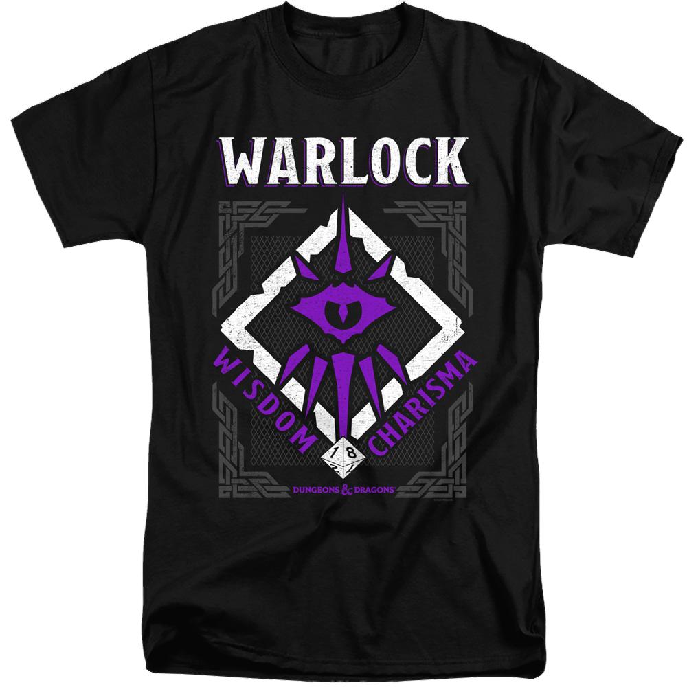 Dungeons & Dragons Warlock - Men's Tall Fit T-Shirt Men's Tall Fit T-Shirt Dungeons & Dragons