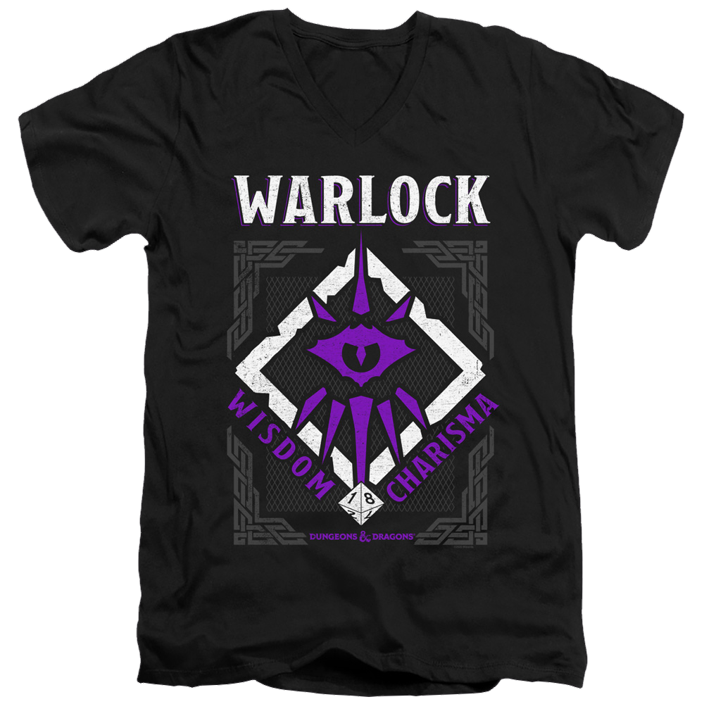 Dungeons & Dragons Warlock - Men's V-Neck T-Shirt Men's V-Neck T-Shirt Dungeons & Dragons