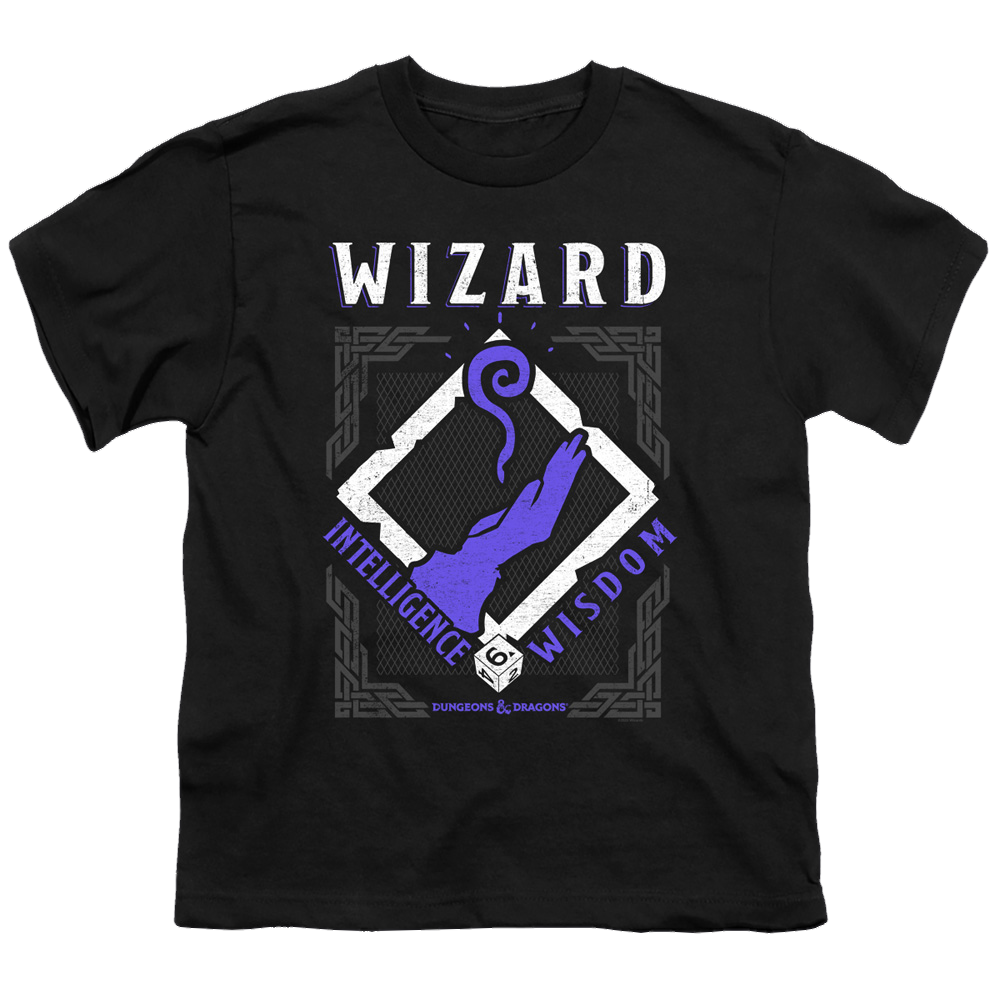 Dungeons & Dragons Wizard - Youth T-Shirt Youth T-Shirt (Ages 8-12) Dungeons & Dragons