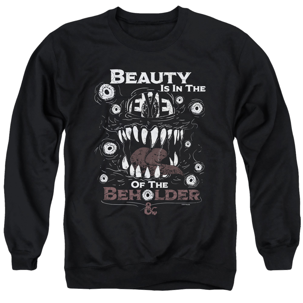 Dungeons & Dragons Eye Of The Beholder - Men's Crewneck Sweatshirt Men's Crewneck Sweatshirt Dungeons & Dragons