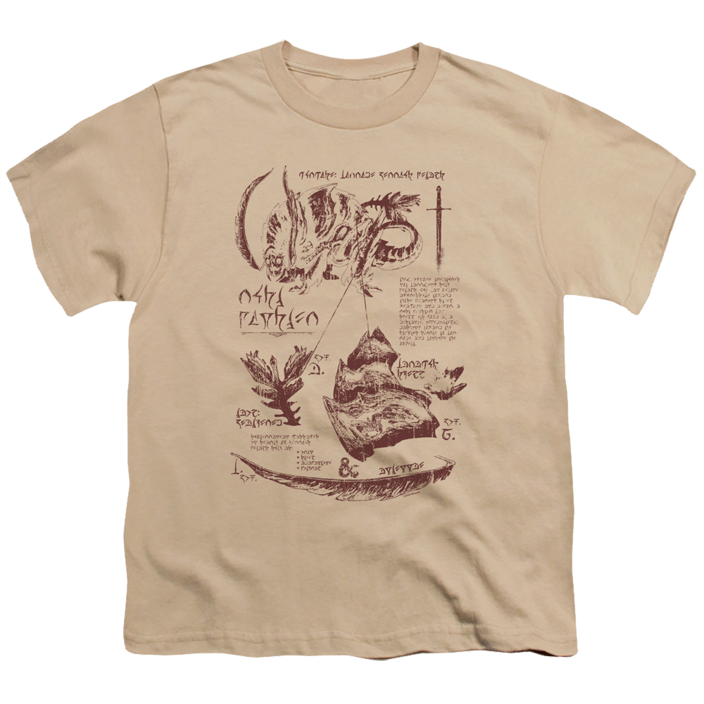 Dungeons & Dragons Rush Monster Anatomy Chart - Youth T-Shirt Youth T-Shirt (Ages 8-12) Dungeons & Dragons