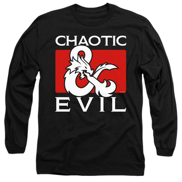 Dungeons & Dragons Chaotic Evil - Men's Long Sleeve T-Shirt Men's Long Sleeve T-Shirt Dungeons & Dragons