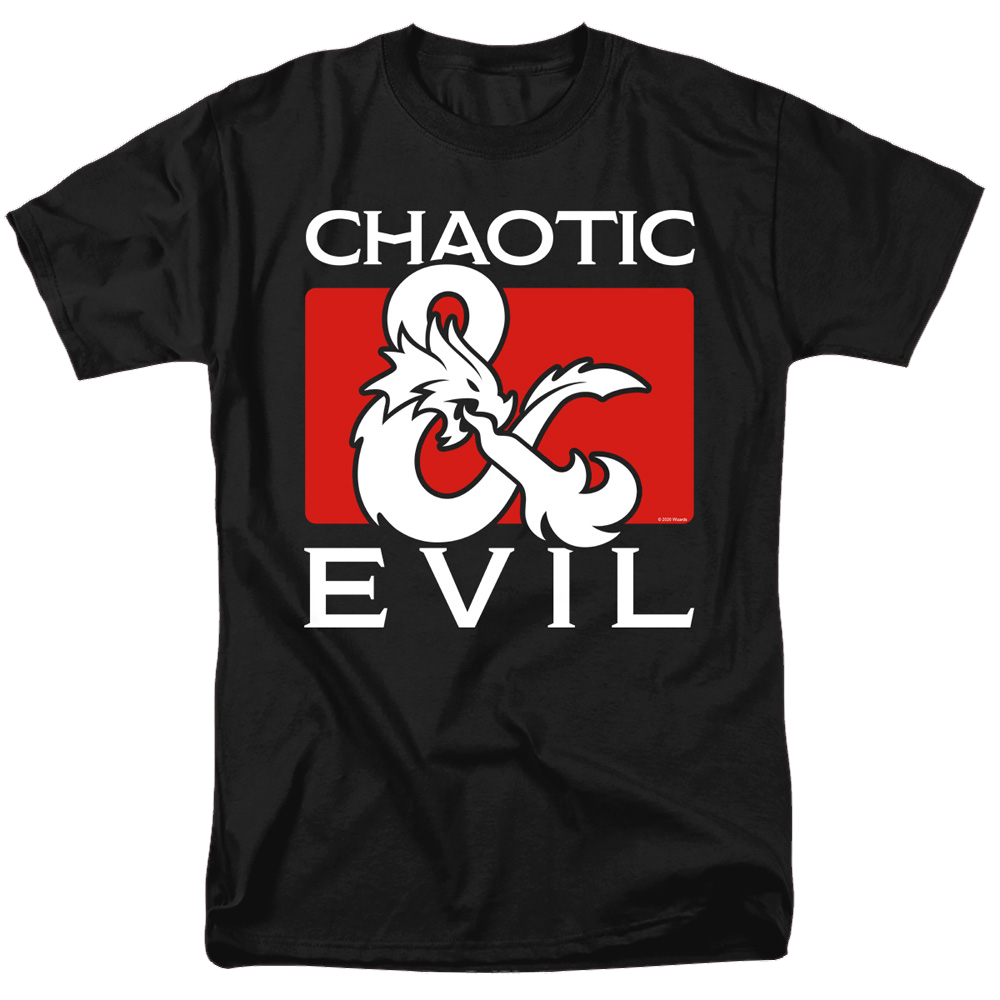 Dungeons & Dragons Chaotic Evil - Men's Regular Fit T-Shirt Men's Regular Fit T-Shirt Dungeons & Dragons