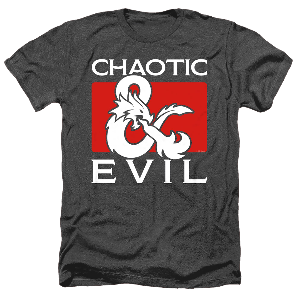Dungeons & Dragons Chaotic Evil - Men's Heather T-Shirt Men's Heather T-Shirt Dungeons & Dragons