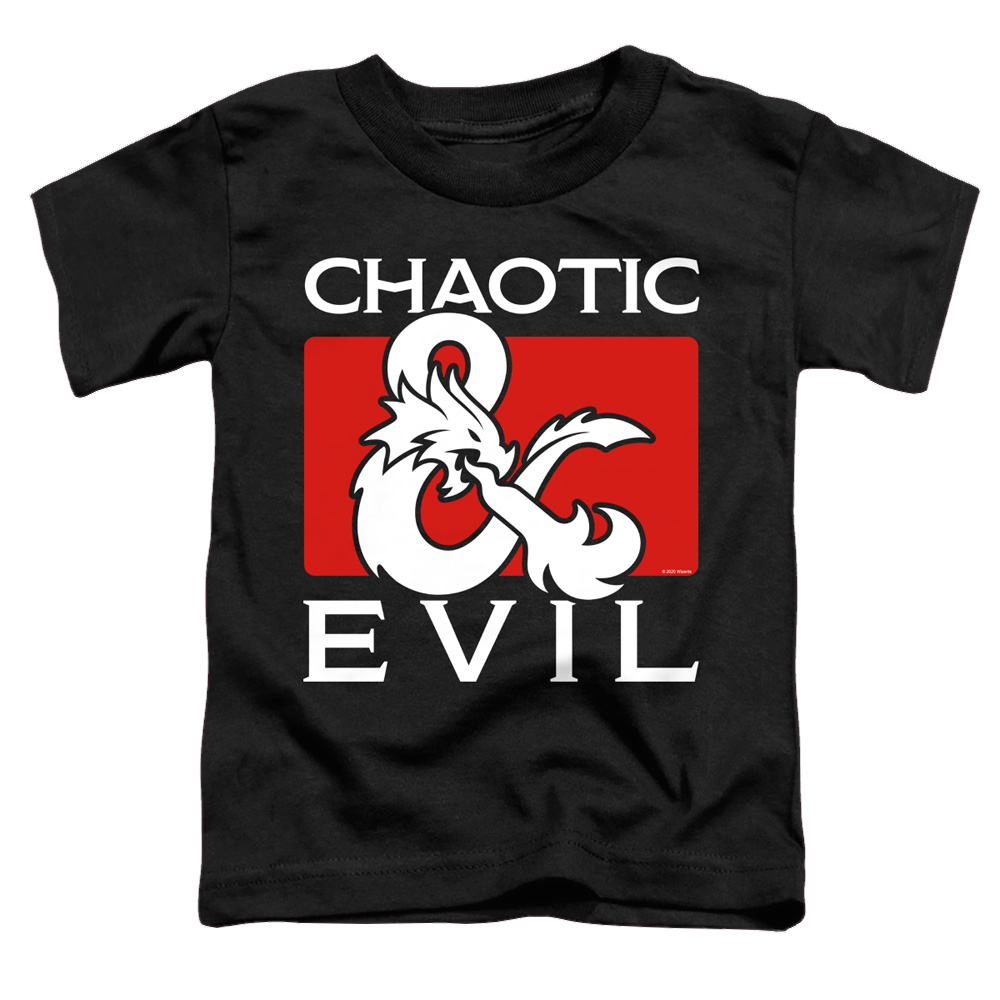 Dungeons & Dragons Chaotic Evil - Toddler T-Shirt Toddler T-Shirt Dungeons & Dragons