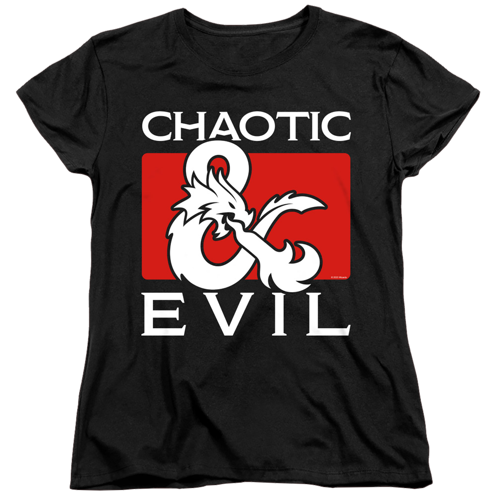 Dungeons & Dragons Chaotic Evil - Women's T-Shirt Women's T-Shirt Dungeons & Dragons