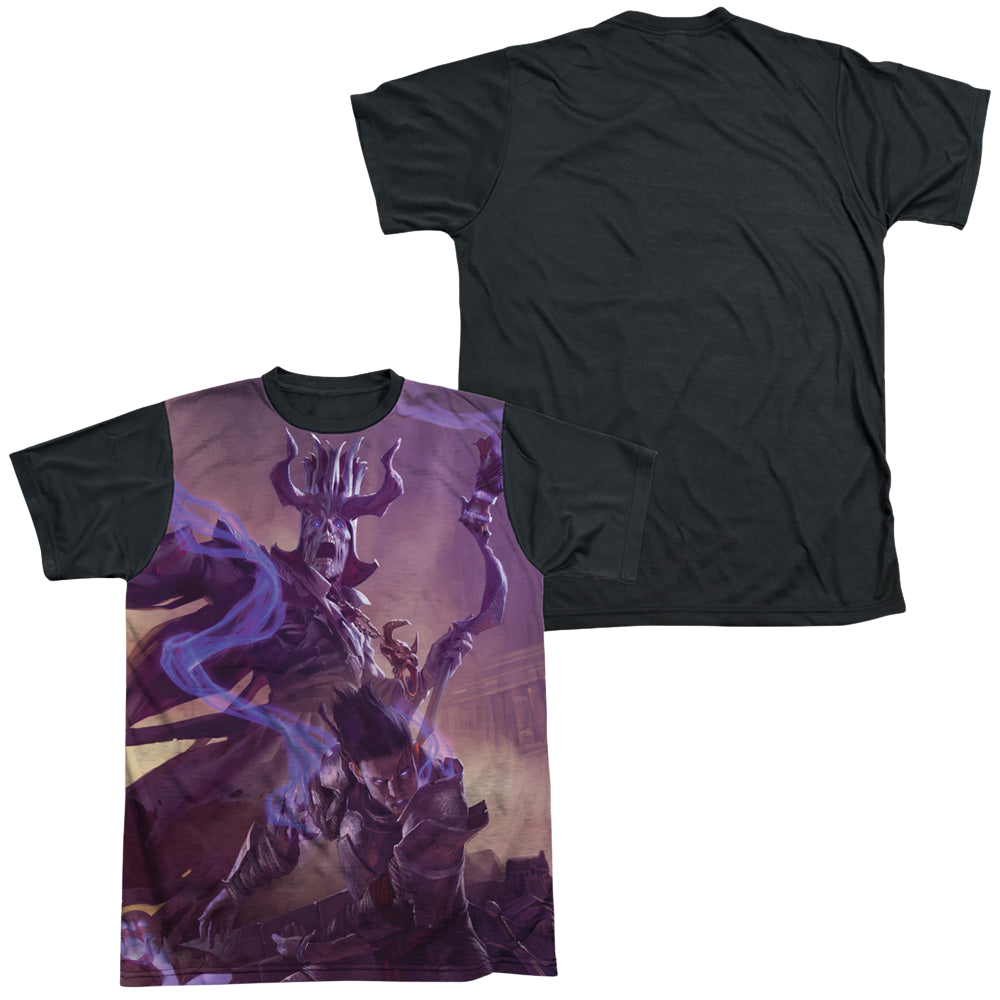 Dungeons & Dragons Dm Cover - Men's Black Back T-Shirt Men's Black Back T-Shirt Dungeons & Dragons