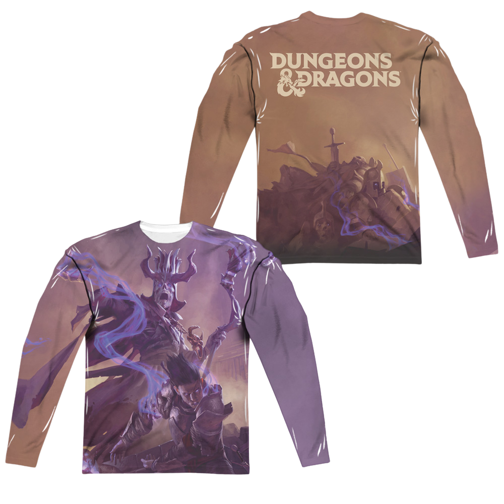 Dungeons & Dragons Dm Cover - Men's All-Over Print Long Sleeve Men's All-Over Print Long Sleeve Dungeons & Dragons